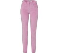 BRAX Style Ana-Pantalones de Cinco Bolsillos en Calidad de Pana Fina Panas, Morado, 32W x 30L para Mujer