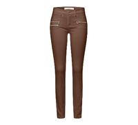 BRAX Style Ana-Pantalones de Tubo en Calidad térmica Vestir, Marine, 27W x 30L para Mujer