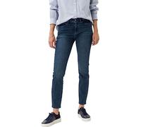 BRAX Style Ana Sensation Pantalones Vaqueros Pitillo sostenibles de Cinco Bolsillos con Efecto Push up Jeans, Used Regular Blue 1, 29W x 30L para Mujer