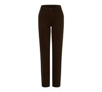 BRAX Style Carola-Pantalones Cinco Bolsillos en Tejido Vaquero térmico Jeans, marrón Chocolate, 26W x 30L para Mujer