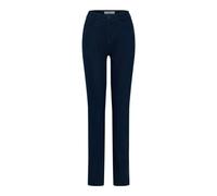 BRAX Style Carola-Pantalones Cinco Bolsillos en Tejido Vaquero térmico Vestir, Clean Dark Blue, 34W x 30L para Mujer
