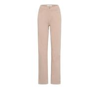 BRAX Style Carola-Pantalones de Cinco Bolsillos en algodón elástico, Beige, 38W / 30L para Mujer