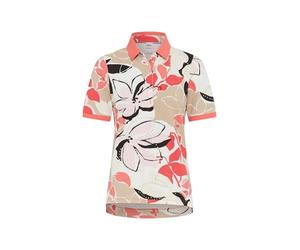 Brax Style.Cleo Pima Pique Print Camiseta, 45 Sandía, 38 Mujeres