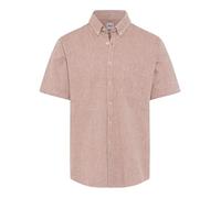 Brax Style Dan U Cotton Linen Mix Camisa, 54 Cacao, S para Hombre