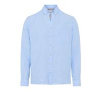 Brax Style Dirk U Pure Linen Quality Camisa, 29 Sky, M para Hombre