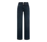 BRAX Style.Maine Magic Denim Wide Leg Jeans, Used Dark Blue, 27W / 30L Mujeres