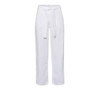 BRAX Style Maine S Pure Linen Pantalones, Blanco, 27W x 30L para Mujer