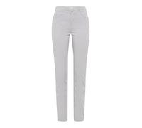 BRAX Style Mary - Pantalones de Cinco Bolsillos en algodón Veraniego, 09 Light Grey, 27W x 30L