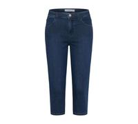 BRAX Style Shakira C Free To Move Capri Jeans, Azul Marino, 34 W/32 L para Mujer