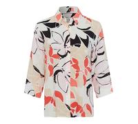 BRAX Style.Vicki Pure Linen Print Blusas, Rojo sandía, 42 Mujeres