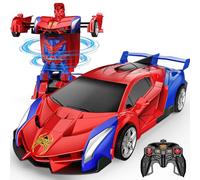 Braxel Coche Teledirigido Niños 3 4 5 6 7 8 Años, 2.4GHz Transforming RC Juguetes Monster Truck Regalo Niño 3-12 Años, Coche RC Robot Regalos para Niños de Pascua 2026