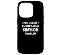 Braylon Personalized Custom Boys Braylon Name Carcasa para iPhone 14 Pro