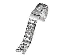 Brazalete Acero Inoxidable Macizo para Casio Edifice EF/EFR | Reemplazo de pulsera de metal resistente con eslabones finales personalizados