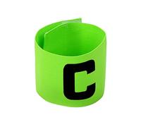 Brazalete ajustable para capitanes de fútbol con logotipo C, para adultos y jóvenes, banda de capitán, para fútbol, hockey, rugby, netball