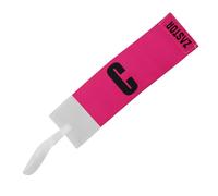 Brazalete Capitan VELC.ZASTOR JR Blanco Color Fucsia