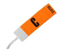 Brazalete Capitan VELC.ZASTOR SR Blanco Color Naranja