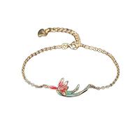 brazalete de brazalete de plataforma de ajuste, pulsera de plata esterlina para mujeres, damas pulsera de plata esterlina pulsera vintage vintage manual pulsera de orquídeas damas regalos de joyería