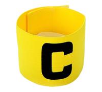Brazalete de capitán de fútbol, banda elástica ajustable para líder del equipo, equipo deportivo de diseño de color de alta visibilidad, ajuste cómodo y , identificación de liderazgo juvenil