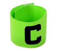 Brazalete de capitán de fútbol - Insignia de equipo de material de nailon | Brazalete de capitán de fútbol | Brazalete de entrenamiento unisex para jóvenes capitanes | Banda de brazo de capitán de