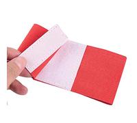 Brazalete de Capitanes de Fútbol, 31 x 6,5 cm Equipos Deportivos al Aire Libre Grupos Brazaletes de Fútbol Bandas de Jugador Ajustables Brazaletes Elásticos Ajustables para Jóvenes y Adulto(Rojo)