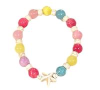 Brazalete de cuentas de estrella de mar para mujeres, joyería de moda ajustable de alta calidad de nicho exquisito de alta calidad