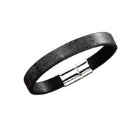 Brazalete de cuero envejecido suave hecho a mano unisex para parejas, accesorio de moda para uso diario, elegante, como se describe