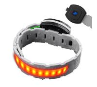 Brazalete de luz de carrera - 3 modos de lámpara USB, batería USB 1000mAh, equipo de seguridad LED para caminar nocturno | para ciclismo, ejercicio, equitación, trote al aire libre
