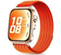 Brazalete de reloj 4Kom Huawei Watch Fit 3 Nylon Naranja