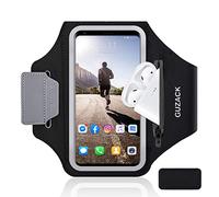 Brazalete Deportivo para Correr con Bolsa de Auriculares, Brazalete Móvil Running Universal para iPhone 16 Pro Max/15 Pro/14 Pro/13/12 Pro/11 Galaxy S25/S24/S23 Huawei Xiaomi, hasta 6.9"