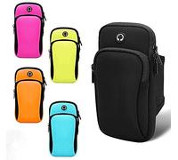 Brazalete deportivo universal para teléfono móvil, para correr, correr, color azul