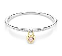 Brazalete Idyllia, Tallas mixtas, Corazón, Rosa, Combinación de acabados metálicos L