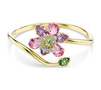 Brazalete Idyllia, Tallas mixtas, Flor, Multicolor, Acabado en oro de 18 quilates M