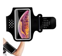 Brazalete reflectante para teléfono celular, resistente al sudor, para correr, hacer ejercicio, yoga, caminar, ciclismo