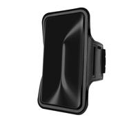 Brazalete Sport Móvil Funda Antilluvia Ventana Táctil Correa Regulable Negro