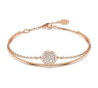 Swarovski - Brazalete Meteora Blanco, Baño tono oro rosa Ref 5683452