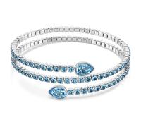 Brazalete Twisty, Tallas mixtas, Azul, Baño de rodio OS