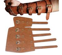 Brazaletes de arquero genéricos, guantes Steampunk de férula de muñeca de