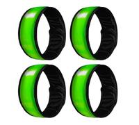 Brazaletes LED - PVC 24,5x4x1cm 23g | Tobilleras LED para caballos, polainas de seguridad de 4 piezas, correas luminosas de 4 modos | Sendero a caballo nocturno Desfile en la carretera Granja Estable