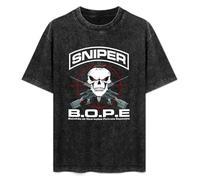 Brazil Bope Sniper T-Shirt Black Mens tee Unisex Shirt XXL