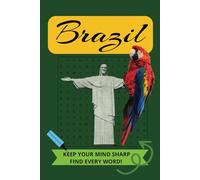 Brazil Word Search: Word Search Book for Adults - Top Attractions in Brazil - Perfect Gift for Travel Lovers | 6x9 inches, 110 pages
