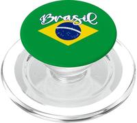 Brazilian Flag Colors Design. National Brazil/Brasil PopSockets PopGrip para MagSafe