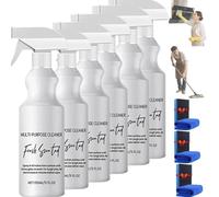 Brazilian Waves Multi Purpose Cleaner, R&W Multi Purpose Cleaner, R and W Luxurious Scent Rinse-Free Spray, Bathroom Kitchen Foam Easy to Use (6pcs)