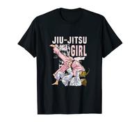 Brazillian Jui-Jitsu Girl BJJ MMA Jiujuitsu artes marciales Camiseta