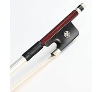 Brazilwood - Arco octogonal para violonchelo, tamaño 4/4, tamaño 4/4, 71,5 cm, nivel avanzado, ojos parisinos, rana, ébano, dulce sonido, pelo de caballo, liso, afinador, fácil de colofonía