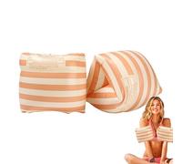 Brazo - Aprende a nadar Soft Pool Rings, Comfort Fabric Covered Inflatable Bands, Training Water Wings Sleeve, Double Chamber Safety Floating Device, Kids Air Flotation Accessories | for