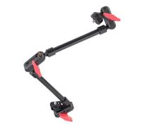 Brazo Articulado para Montaje de Cámara con Cabezal de Bola Doble, Brazo Articulado Flexible de 22 Pulgadas con Varilla de Extensión Ajustable de Múltiples ángulos para Cámara
