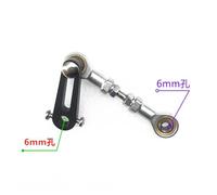 Brazo basculante de Motor telescópico alternativo, carrera ajustable de 20-80MM, palanca basculante DIY, accesorios de cigüeñal de Motor alternativo,Durabilidad en todo tipo de clima(6MM)