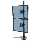 Fellowes Soporte autoportante para 2 monitores 8044001 Máx. 16 kg Negro