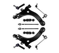 Brazo control delantera Compatible Con Oldsmobile Para Intrigue 1998 1999 2000 2001 2002 K620676 K620675 Barra De Acoplamiento Del Brazo De Control Suspensión Inferior Delantera Del Automóvil