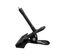 Brazo de abrazadera de metal ajustable resistente de 9 cm / 28 cm con rotación de 360 grados para cámaras réflex digitales, luces LED y trípodes, clip de montaje de engranajes al aire libre